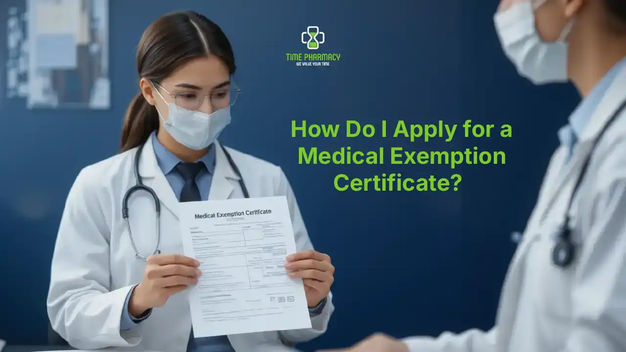 How To Apply for Medical Exemption Certificate