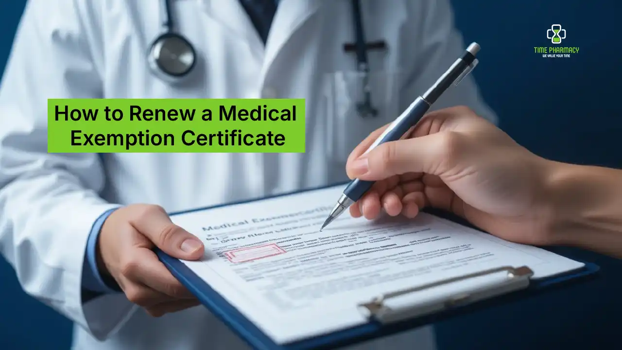 How to Renew a Medical Exemption Certificate